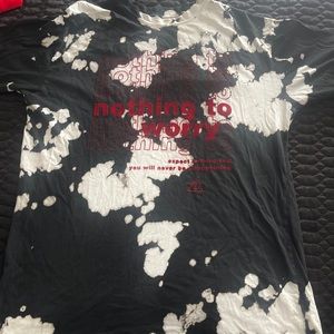 Tunic top black combo